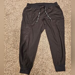 Med Couture Black Scrub Jogger Pants XL